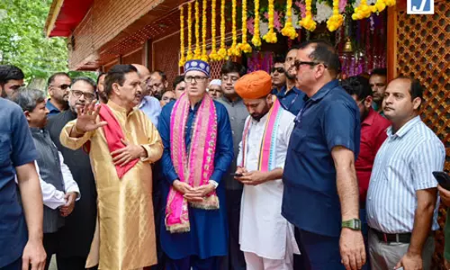 सीएम उमर अब्दुल्ला ने खीर भवानी मेले की तैयारी का लिया जायजा, 22 जून से पहले सभी व्यवस्थाएं पूरी करने का आश्वासन सीएम उमर अब्दुल्ला ने खीर भवानी मेले की तैयारी का लिया जायजा, 22 जून से पहले सभी व्यवस्थाएं पूरी करने का आश्वासन