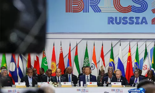 मॉस्को में BRICS की 20वीं वर्षगांठ समारोह की शुरुआत, वैश्विक प्रभाव पर चर्चा मॉस्को में BRICS की 20वीं वर्षगांठ समारोह की शुरुआत, वैश्विक प्रभाव पर चर्चा