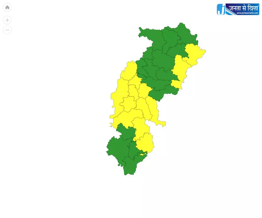 मानसून का माहौल बनने वाला है छत्तीसगढ़ में, अगले 5 दिनों तक बारिश के आसार