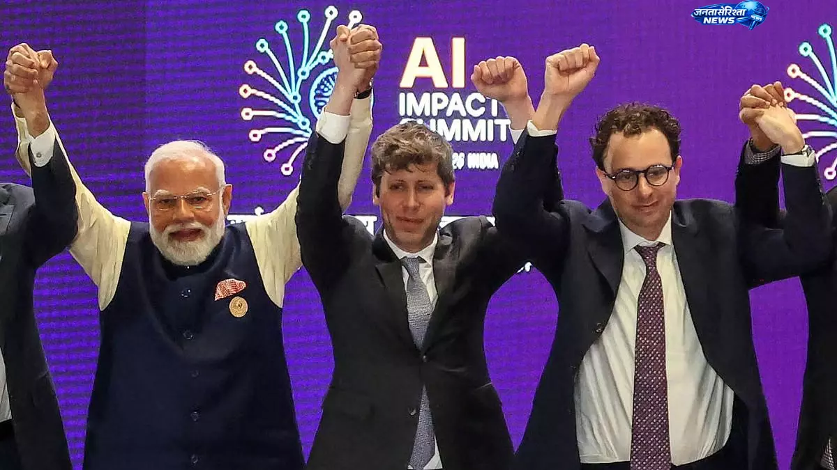 भारत AI समिट में हाथ न मिलाने की घटना पर बोले Anthropic CEO भारत AI समिट में हाथ न मिलाने की घटना पर बोले Anthropic CEO