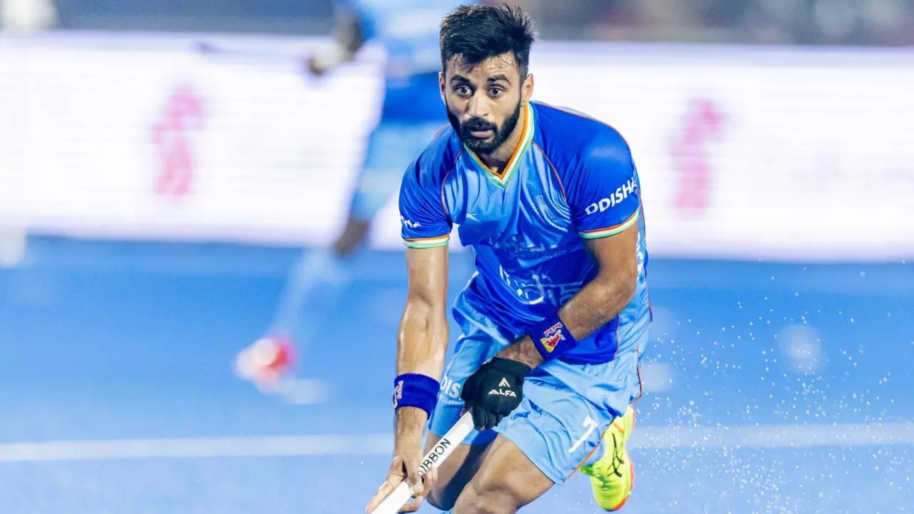 Manpreet Singh देश के लिए सबसे ज्यादा मैच खेलने वाले खिलाड़ी बने Manpreet Singh देश के लिए सबसे ज्यादा मैच खेलने वाले खिलाड़ी बने