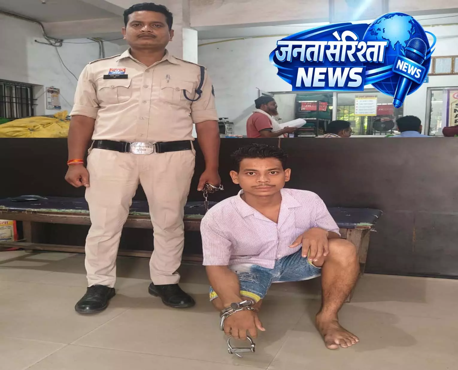 CG: वृद्ध महिला से मारपीट और चाकू से हमला करने वाला नाती गिरफ्तार CG: वृद्ध महिला से मारपीट और चाकू से हमला करने वाला नाती गिरफ्तार