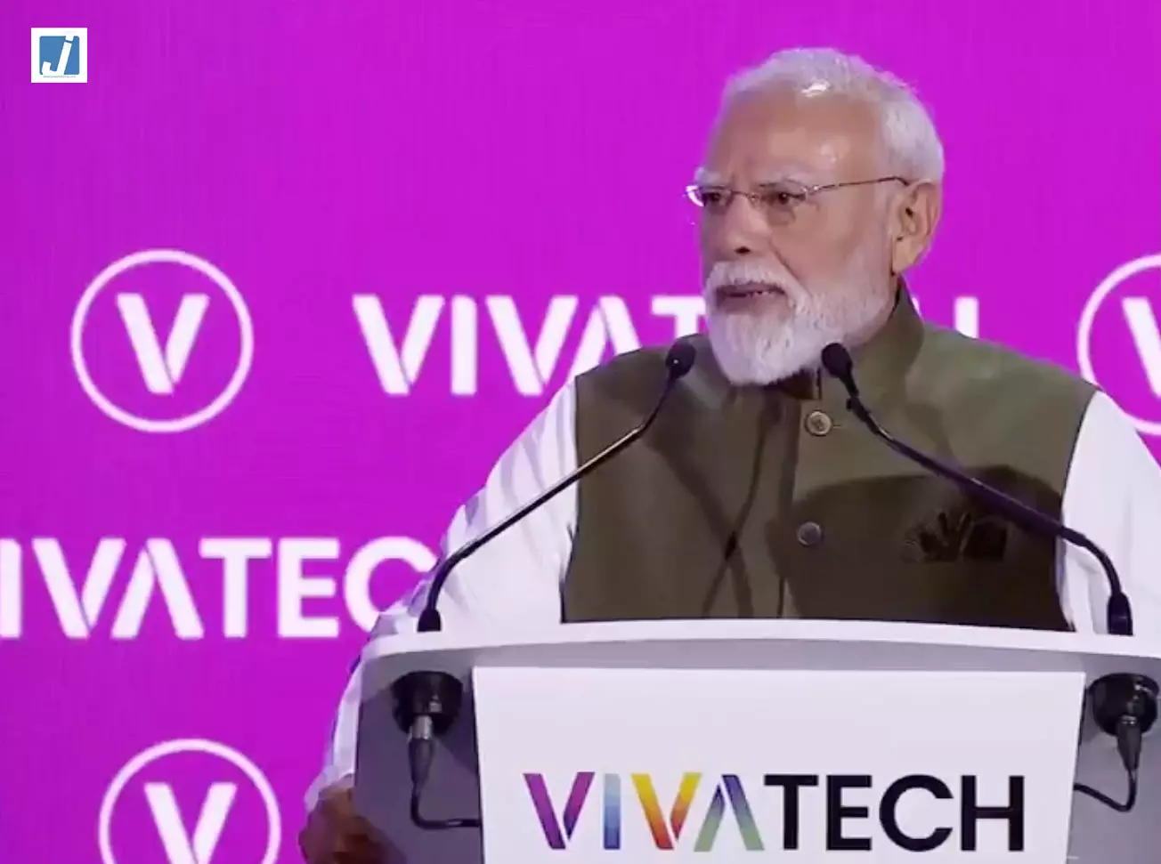 VIVATECH 2026 में बोले पीएम मोदी... VIVATECH 2026 में बोले पीएम मोदी...