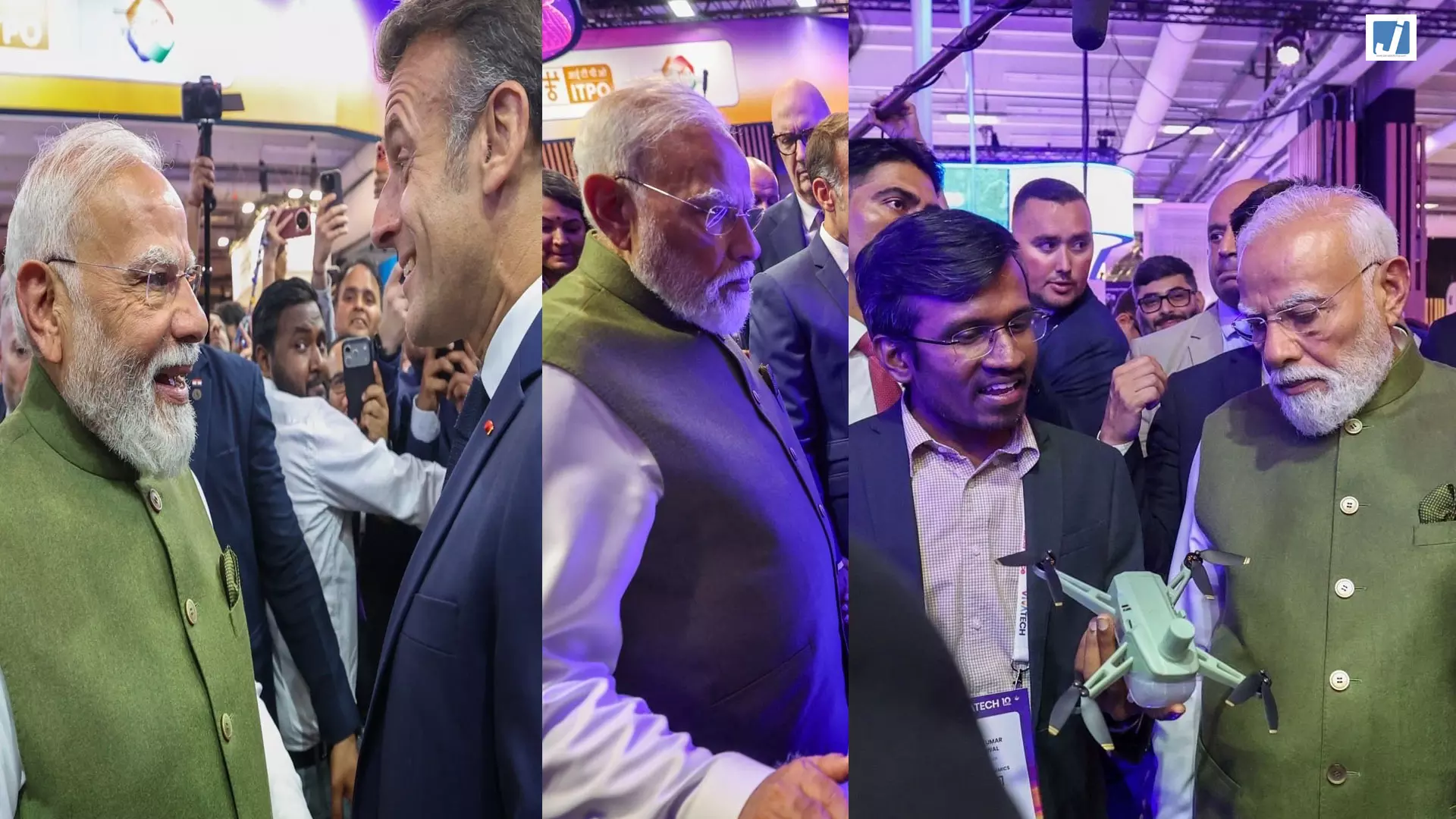 PM मोदी और मैक्रों ने देखा भविष्य की दुनिया! VivaTech 2026 में टेक्नोलॉजी का महाकुंभ PM मोदी और मैक्रों ने देखा भविष्य की दुनिया! VivaTech 2026 में टेक्नोलॉजी का महाकुंभ