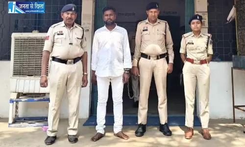 टेंट लगाकर वसूली करने वाला हिस्ट्रीशीटर अरेस्ट