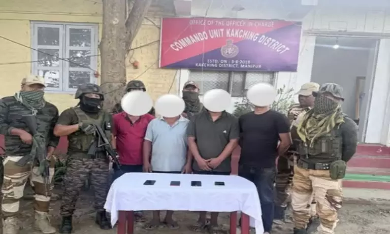 Manipur: उग्रवाद-विरोधी अभियानों में KCP और RPF/PLA के दस सदस्य गिरफ्तार Manipur: उग्रवाद-विरोधी अभियानों में KCP और RPF/PLA के दस सदस्य गिरफ्तार