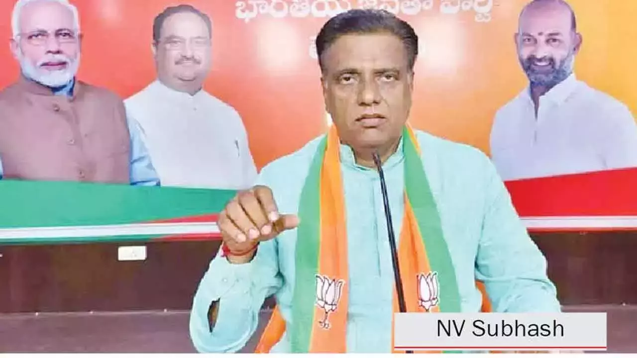 Telangana: बीजेपी ने कांग्रेस को स्कैमग्रेस करार दिया; सिंगरेनीगेट में सरकार का हाथ होने का आरोप लगाया Telangana: बीजेपी ने कांग्रेस को स्कैमग्रेस करार दिया; सिंगरेनीगेट में सरकार का हाथ होने का आरोप लगाया