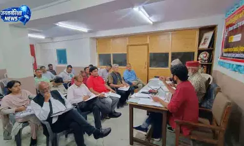 Shimla CPM ने SIR को लेकर केंद्र सरकार की आलोचना की Shimla CPM ने SIR को लेकर केंद्र सरकार की आलोचना की
