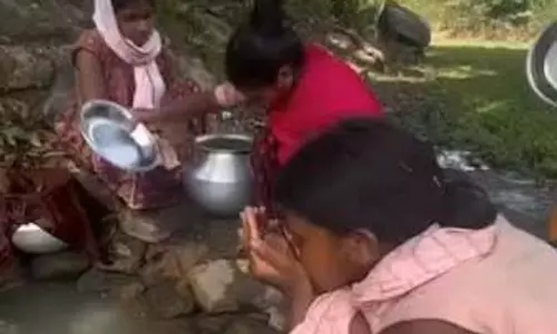 रांची में दूषित जल सप्लाई से गुस्सा