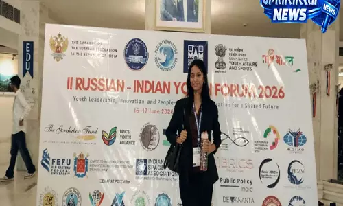 Tripura के 14 वर्षीय छात्र ने रूस-भारत यूथ फोरम 2026 में भारत का प्रतिनिधित्व किया Tripura के 14 वर्षीय छात्र ने रूस-भारत यूथ फोरम 2026 में भारत का प्रतिनिधित्व किया