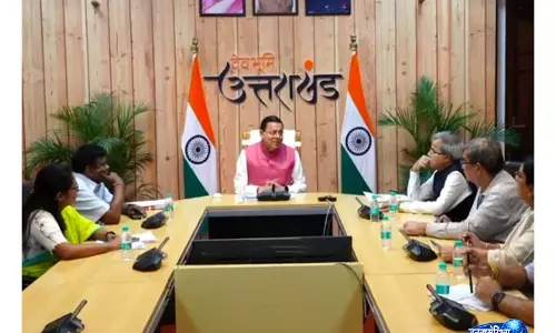 उत्तराखंड CM ने रेलवे बोर्ड चेयरमैन से की मुलाकात, ऋषिकेश-कर्णप्रयाग प्रोजेक्ट तेज करने पर जोर