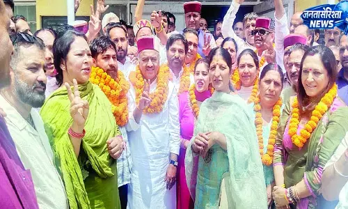 धर्मपुर पंचायत समिति में भाजपा ने मारी बाजी धर्मपुर पंचायत समिति में भाजपा ने मारी बाजी