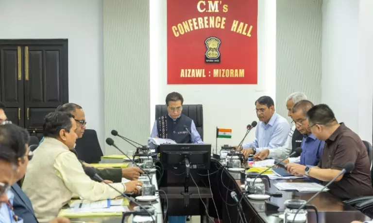 Mizoram में 44,800 करोड़ रुपये की रेलवे योजना पर हुई उच्च स्तरीय समीक्षा Mizoram में 44,800 करोड़ रुपये की रेलवे योजना पर हुई उच्च स्तरीय समीक्षा