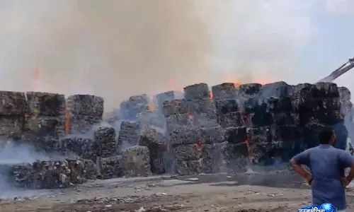 Gujarat: मोरबी में पेपर मिल में लगी आग