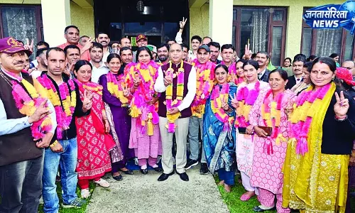 सराज पंचायत समिति को पहली महिला अध्यक्ष