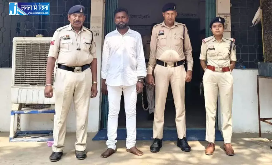 टेंट लगाकर वसूली करने वाला हिस्ट्रीशीटर अरेस्ट टेंट लगाकर वसूली करने वाला हिस्ट्रीशीटर अरेस्ट