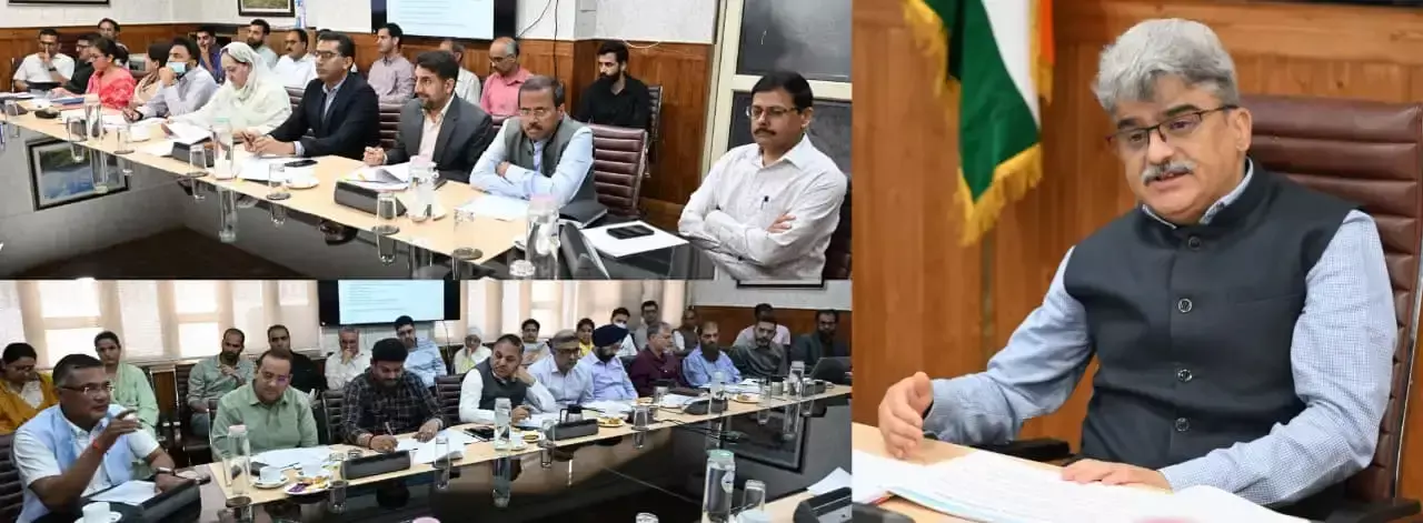 Jammu: समयबद्ध पदोन्नति सुनिश्चित करने के लिए दिए गए स्पष्ट निर्देश Jammu: समयबद्ध पदोन्नति सुनिश्चित करने के लिए दिए गए स्पष्ट निर्देश
