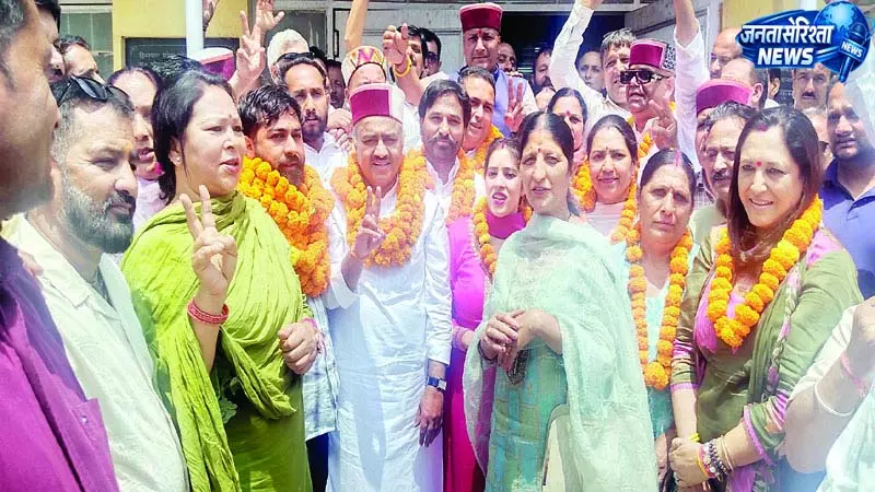 धर्मपुर पंचायत समिति में भाजपा ने मारी बाजी धर्मपुर पंचायत समिति में भाजपा ने मारी बाजी