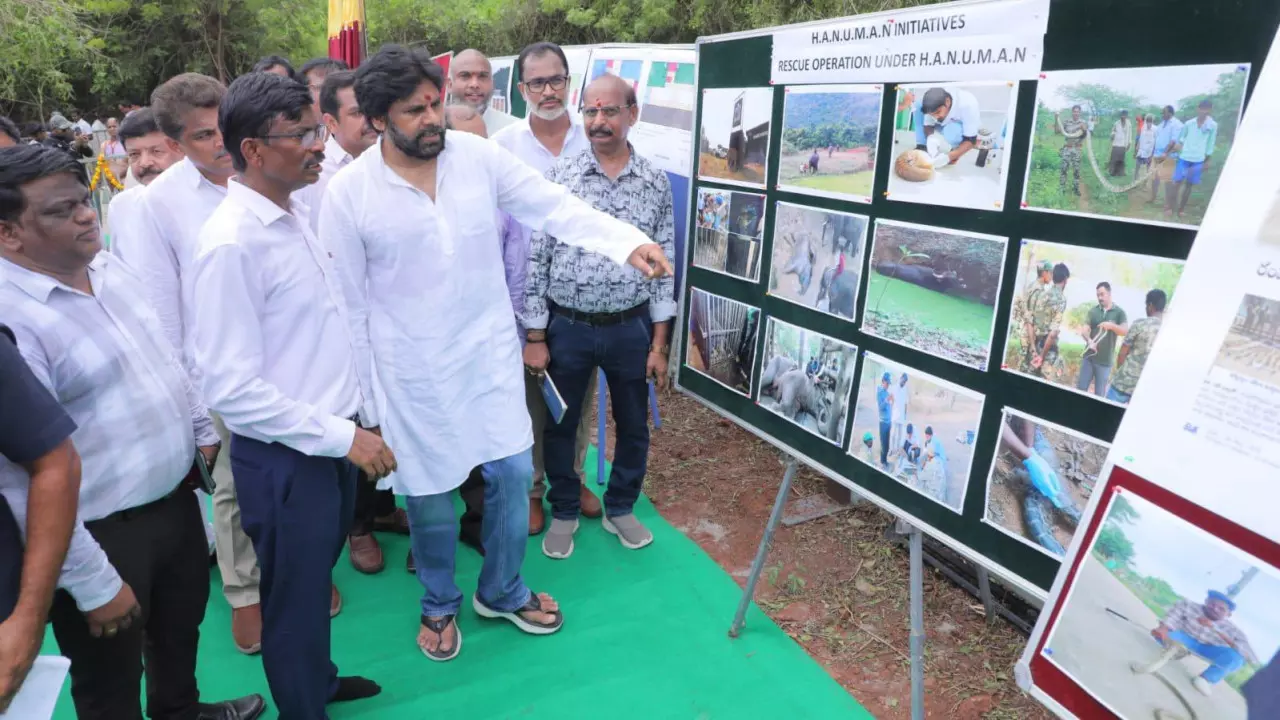 Pawan Kalyan ने वन अनुसंधान व संरक्षण केंद्र की रखी आधारशिला Pawan Kalyan ने वन अनुसंधान व संरक्षण केंद्र की रखी आधारशिला