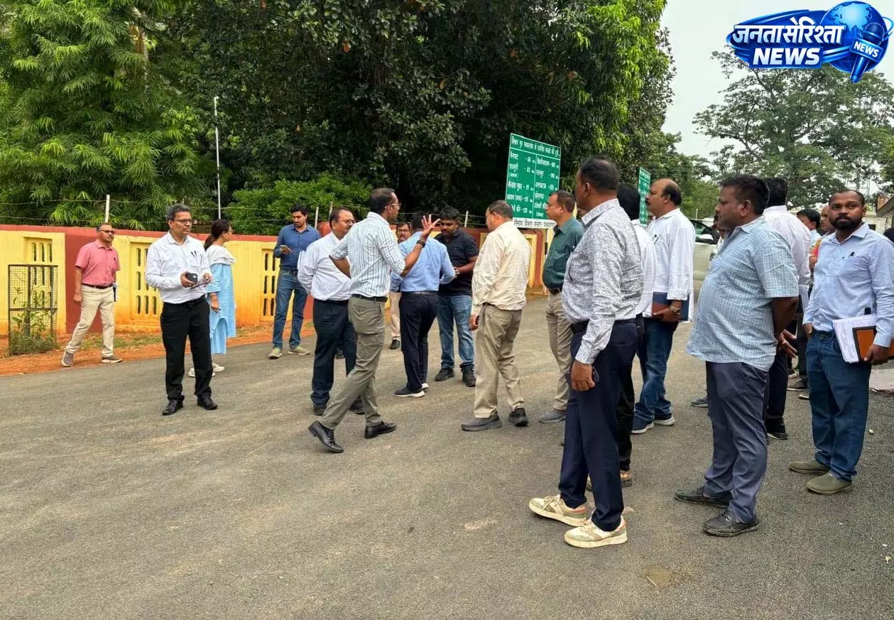 जशपुर में निर्माण कार्यों की सचिव ने की समीक्षा जशपुर में निर्माण कार्यों की सचिव ने की समीक्षा