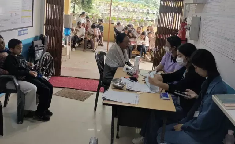 UPHC सेइखाज़ू में पॉलीक्लिनिक संपन्न हुआ