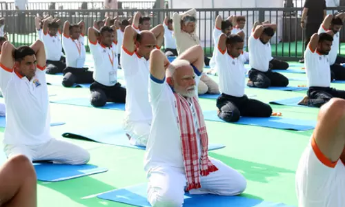 अंतरराष्ट्रीय योग दिवस: पीएम मोदी के साथ जुड़ने के लिए 6 लाख संगठनों ने योग संगम पोर्टल पर रजिस्ट्रेशन कराया अंतरराष्ट्रीय योग दिवस: पीएम मोदी के साथ जुड़ने के लिए 6 लाख संगठनों ने योग संगम पोर्टल पर रजिस्ट्रेशन कराया