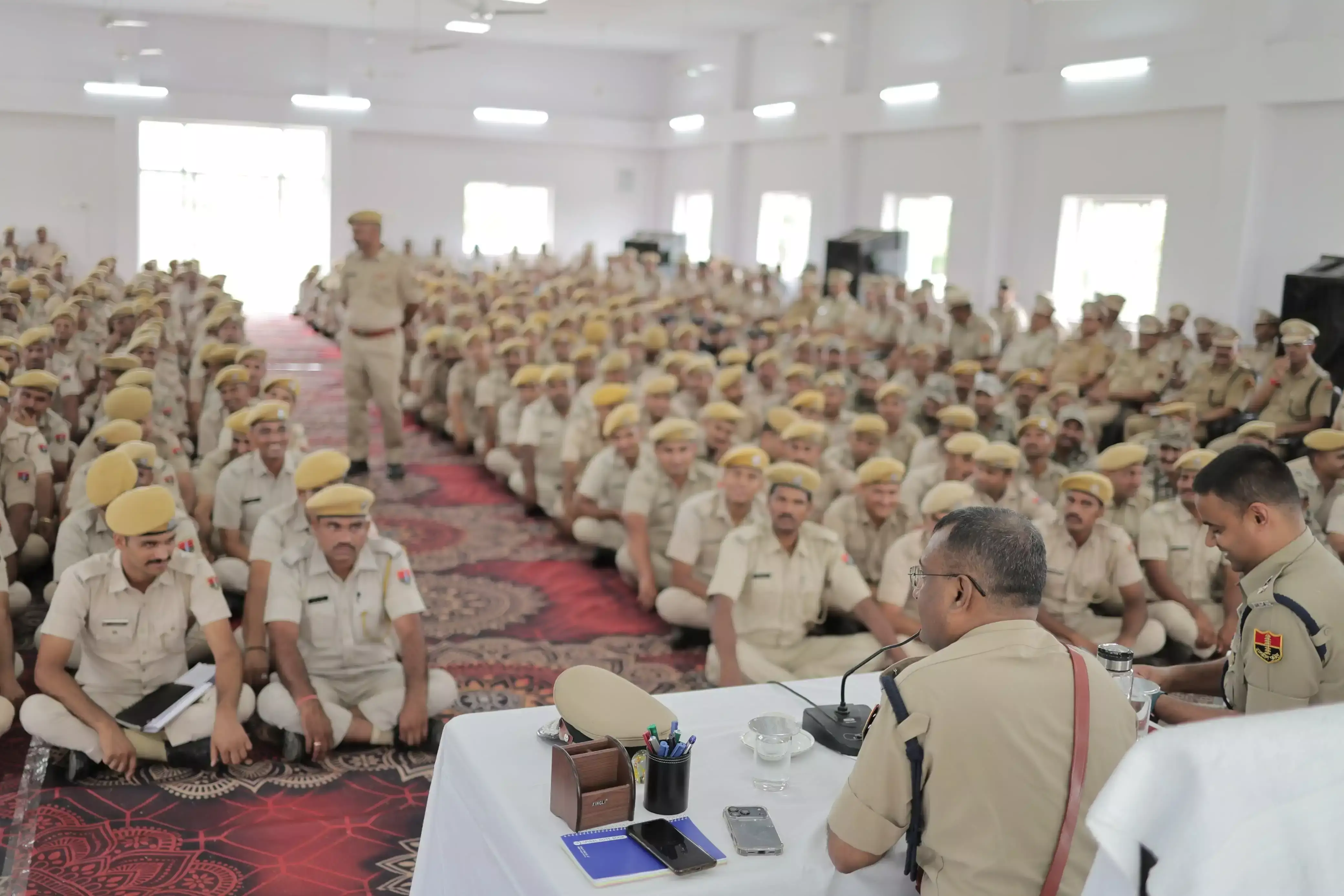 Chittorgarh: वार्षिक निरीक्षण में एडीजी ने अपराध नियंत्रण के दिए निर्देश Chittorgarh: वार्षिक निरीक्षण में एडीजी ने अपराध नियंत्रण के दिए निर्देश