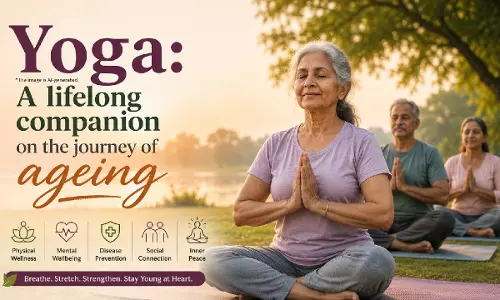 योग: उम्र बढ़ने के सफ़र में जीवन भर का साथी योग: उम्र बढ़ने के सफ़र में जीवन भर का साथी