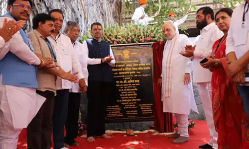 कोल्हापुर में अमित शाह ने किया अंबाबाई मंदिर विकास परियोजना का शिलान्यास