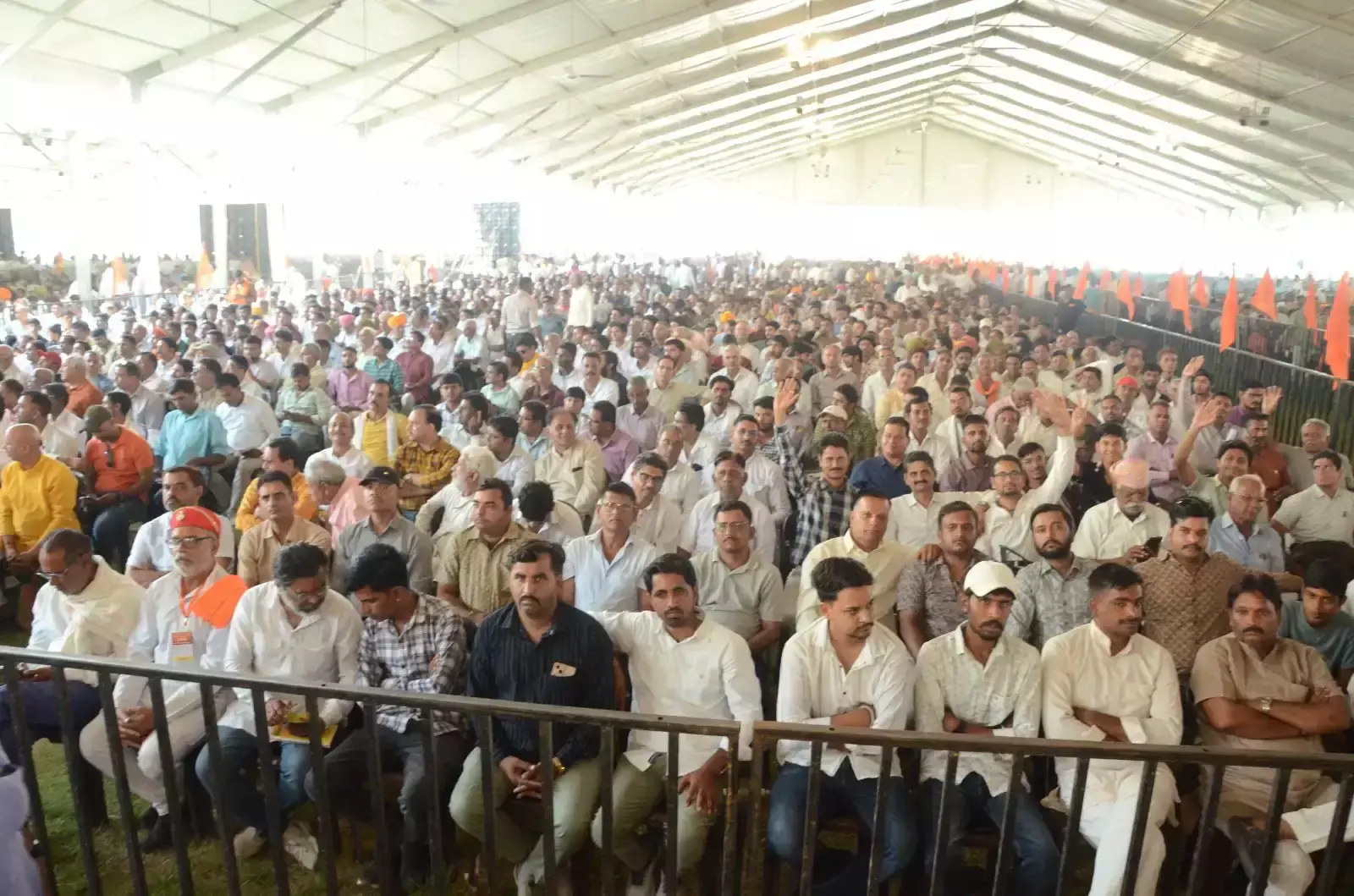 Udaipur: राष्ट्र चेतना संकल्प सभा बनी बेहतर यातायात प्रबंधन की मिसाल
