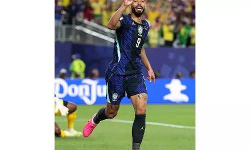 FIFA वर्ल्ड कप 2026: ब्राज़ील के लिए रिकॉर्ड की बराबरी करने वाले दो गोल करके मैथियस कुन्हा ने इतिहास रचा FIFA वर्ल्ड कप 2026: ब्राज़ील के लिए रिकॉर्ड की बराबरी करने वाले दो गोल करके मैथियस कुन्हा ने इतिहास रचा