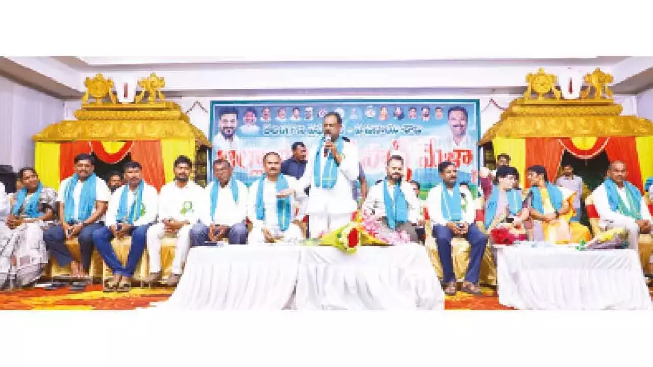 Telangana: खेती जलवायु परिस्थितियों के अनुकूल होनी चाहिए: विधायक