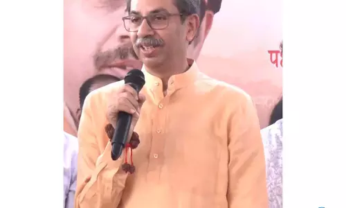 Uddhav Thackeray ने शिवाजी महाराज प्रतिमा का उद्घाटन किया, शिवसेना के संघर्ष पर दिया बयान
