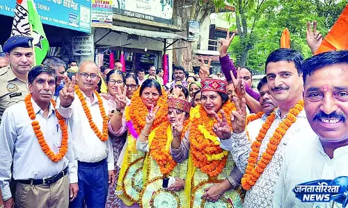 देहरा नगर परिषद पर लहराया कांग्रेस का परचम देहरा नगर परिषद पर लहराया कांग्रेस का परचम