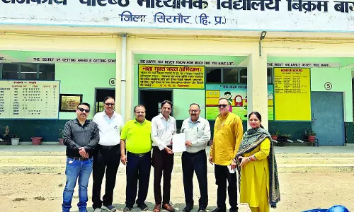 विक्रमबाग में लगाया वाटर कूलर-प्यूरिफायर