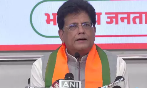 PM मोदी के नेतृत्व में 12 साल का कार्यकाल उल्लेखनीय विकास, भरोसे और जन-कल्याण का प्रतीक है: पीयूष गोयल PM मोदी के नेतृत्व में 12 साल का कार्यकाल उल्लेखनीय विकास, भरोसे और जन-कल्याण का प्रतीक है: पीयूष गोयल