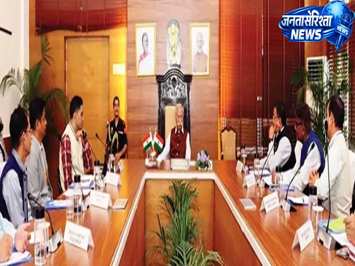 गवर्नर की समीक्षा बैठक: वित्तीय लापरवाही और धीमी परियोजनाओं पर सख्त रुख