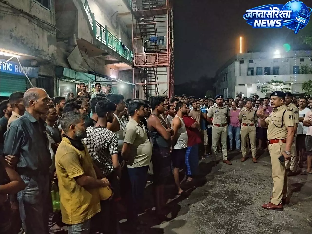 रायपुर ग्रामीण पुलिस ने चलाया औद्योगिक क्षेत्र में सरप्राइज चेकिंग अभियान