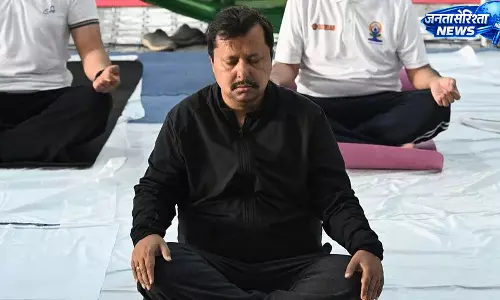 Punjab : नितिन नवीन ने युवाओं को दिया योग का संदेश Punjab : नितिन नवीन ने युवाओं को दिया योग का संदेश