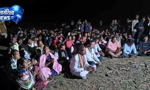 खंडुआल माली में आदिवासियों ने खनन विरोधी प्रतिज्ञा दोहराई खंडुआल माली में आदिवासियों ने खनन विरोधी प्रतिज्ञा दोहराई