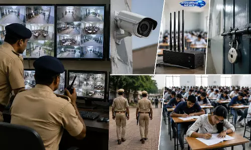 NEET-UG 2026 परीक्षा में मध्य प्रदेश में सख्त सुरक्षा, धातु की जांच से छात्र हैरान