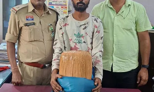 पंडरी में गांजा बेच रहा अंतर्राज्यीय आरोपी गिरफ्तार