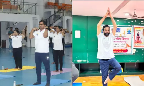 Thane जिले में बड़े उत्साह के साथ मनाया गया 12वां अंतरराष्ट्रीय योग दिवस Thane जिले में बड़े उत्साह के साथ मनाया गया 12वां अंतरराष्ट्रीय योग दिवस