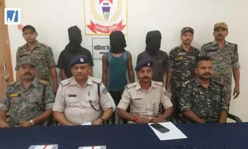 बड़ी वारदात टली: हथियारों के साथ 3 शातिर बदमाश गिरफ्तार