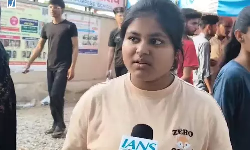 री-नीट परीक्षा को लेकर अभ्यर्थी की प्रतिक्रिया, सुरक्षा व्यवस्था संतोषजनक बताई