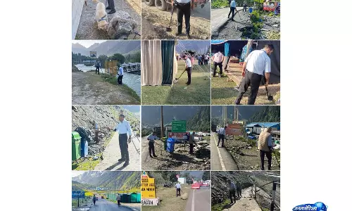 J-K: मेला खीर भवानी और अमरनाथ यात्रा से पहले गांदरबल पुलिस ने सुरक्षा इंतज़ाम कड़े किए