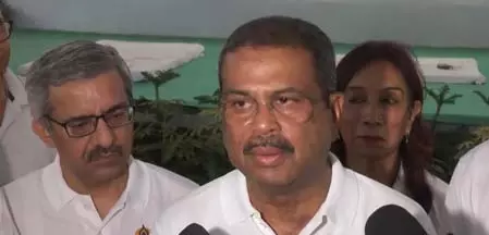 री-नीट एग्जाम : तैयारी पूरी, केंद्रीय शिक्षा मंत्री धर्मेंद्र प्रधान बोले- सभी छात्र बिना किसी डर के परीक्षा दें री-नीट एग्जाम : तैयारी पूरी, केंद्रीय शिक्षा मंत्री धर्मेंद्र प्रधान बोले- सभी छात्र बिना किसी डर के परीक्षा दें
