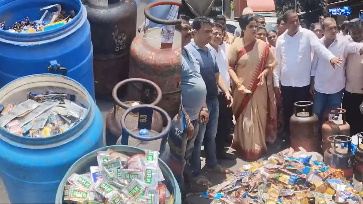 LTT कैंपस में बड़ी रेड, अवैध गैस सिलेंडर और प्रतिबंधित गुटखा का स्टॉक जब्त LTT कैंपस में बड़ी रेड, अवैध गैस सिलेंडर और प्रतिबंधित गुटखा का स्टॉक जब्त