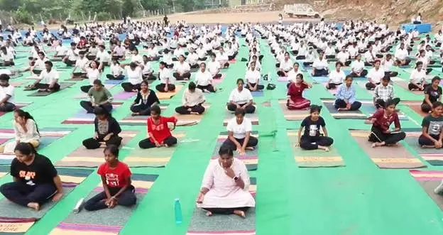 Faridabad: योग दिवस पर फरीदाबाद में विशेष कार्यक्रम आयोजित Faridabad: योग दिवस पर फरीदाबाद में विशेष कार्यक्रम आयोजित