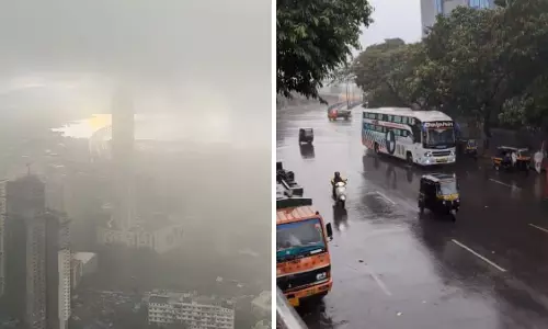 मुंबई में मॉनसून से पहले तेज बारिश, IMD ने जारी की ऑरेंज वॉर्निंग मुंबई में मॉनसून से पहले तेज बारिश, IMD ने जारी की ऑरेंज वॉर्निंग